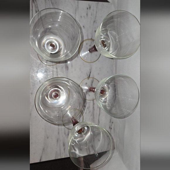 Pier 1 Orbit Spice Water / Wine Goblets - Picture 3 of 4